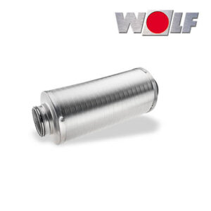 Wolf CWL Schalldämpfer, für Zu- oder Abluft, DN125, 500mm, 50mm Dämmung